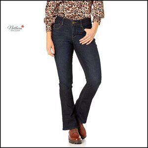 Petite Boot Cut Jeans with Ab Solution Stretch Fit